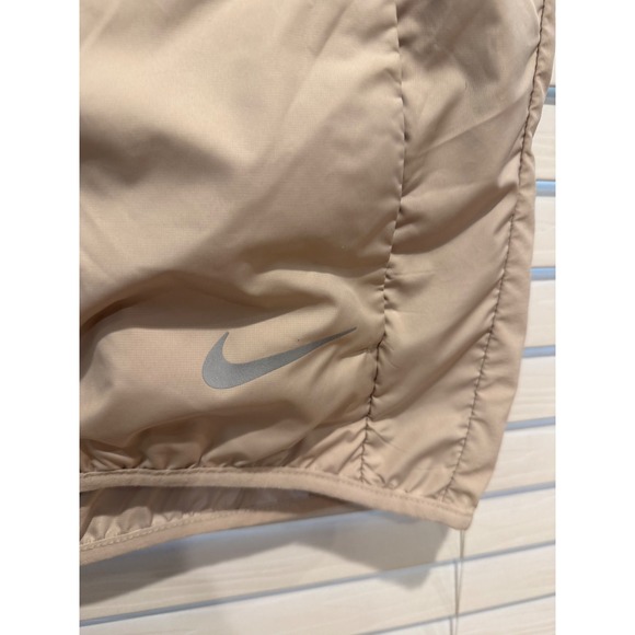 Nike Aeroloft Men's Golf Vest Size L Lightweight Quilted Down Puffer Tan - Picture 2 of 7